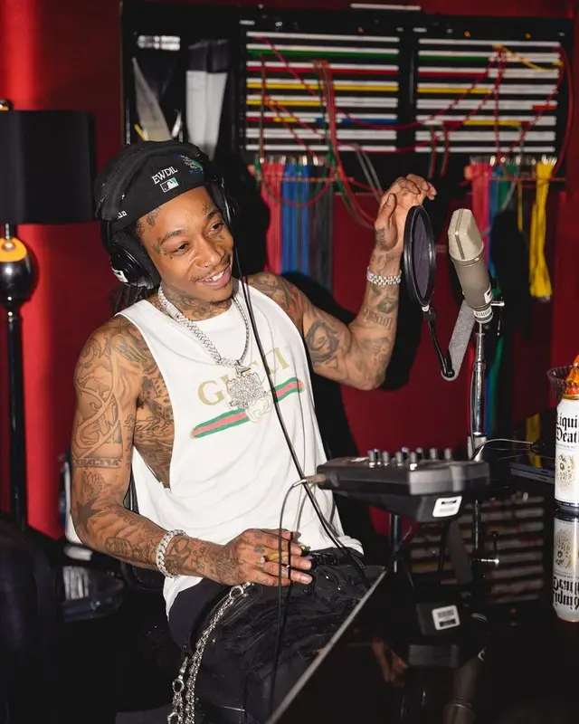 Wiz Khalifa outfit in Gucci, Rick Owens, and Celine, 2022