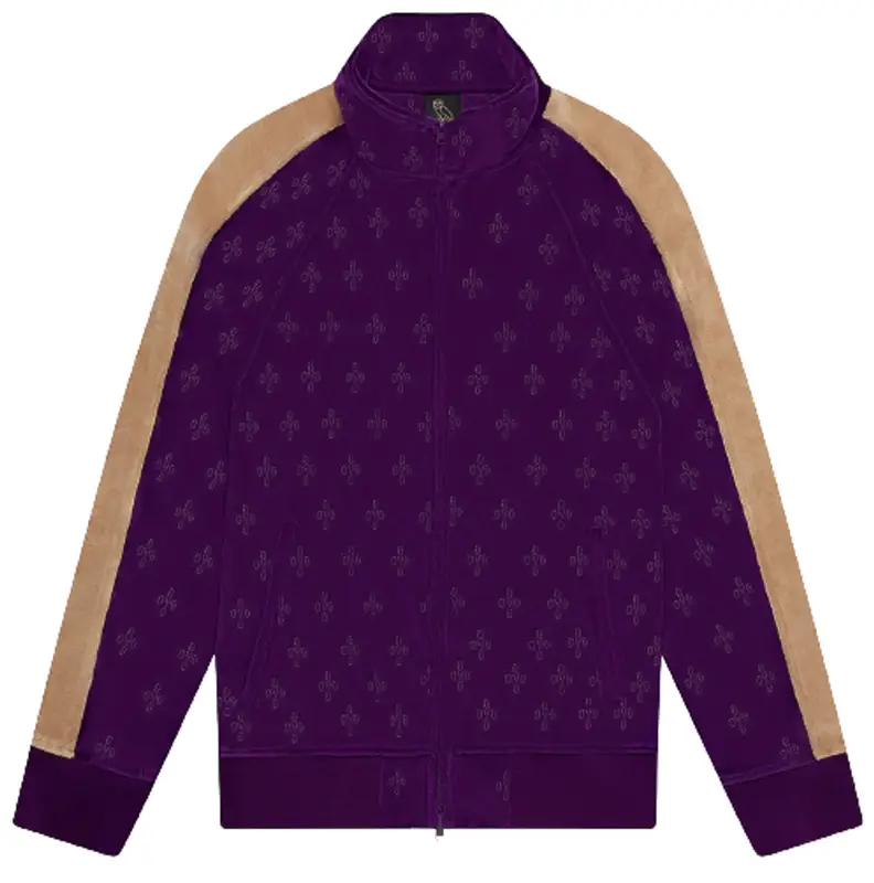 OVO Monogram Velour Track Jacket