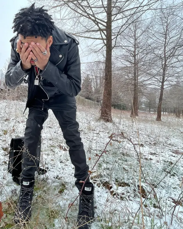 TheHxliday outfit in Puma, Dr. Martens, and Half Evil 333, 2022