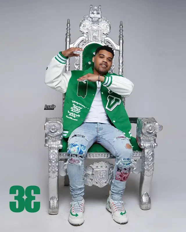 OG 3Three outfit in Louis Vuitton, Amiri, and Off-White, 2022
