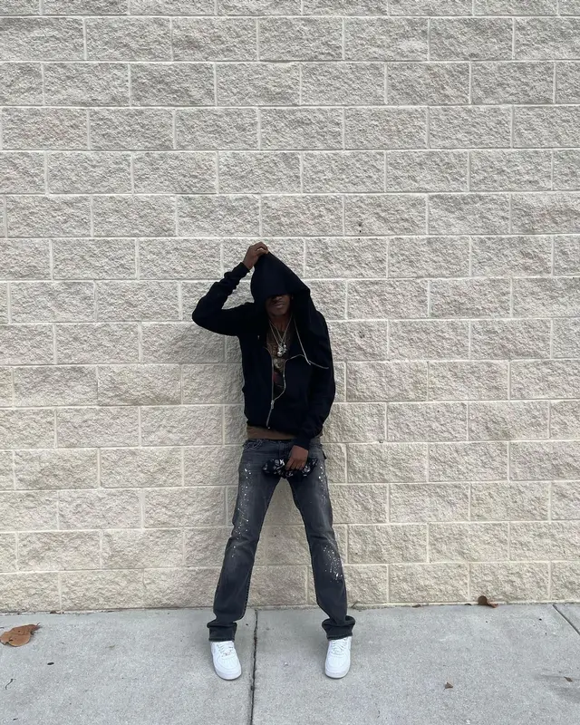 Onlybino outfit in True Religion, Nike, and SANITY!, 2021