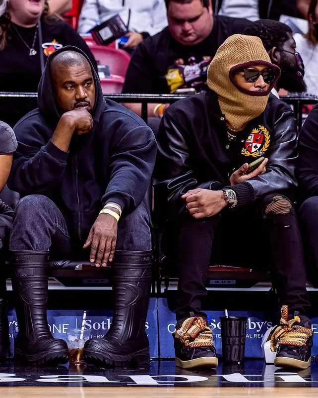 Future outfit in Amiri, Lanvin, and Richard Mille, 2022