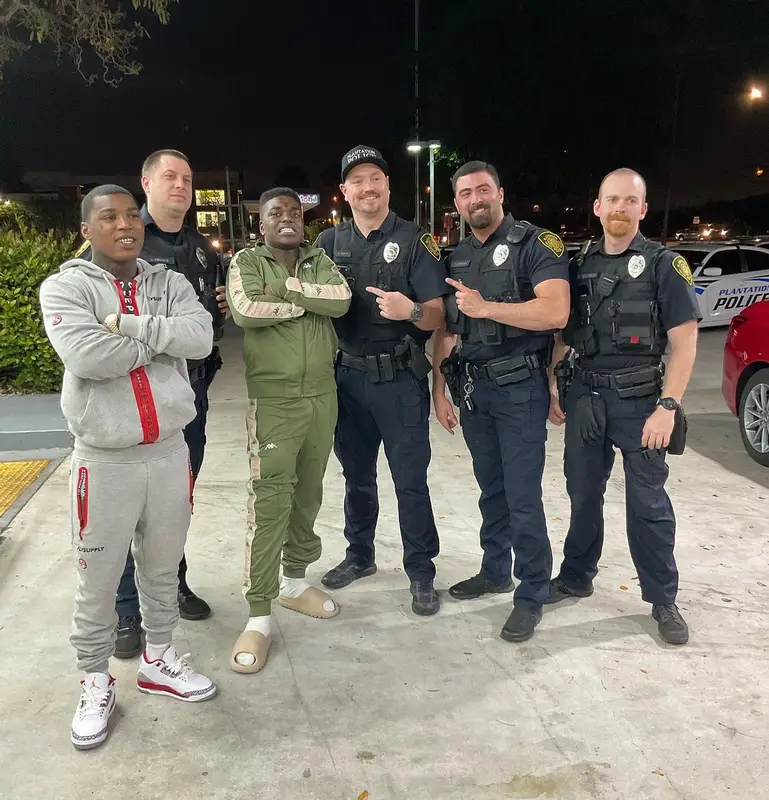 Kodak Black outfit in Kappa and Yeezy, 2022