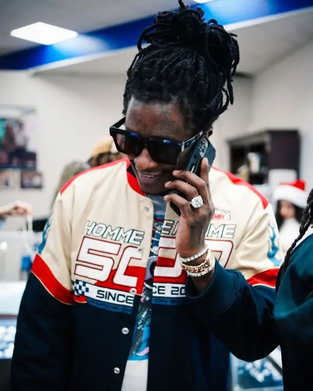Young Thug outfit in Homme + Femme, 2021