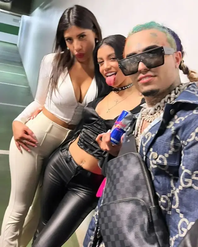 Lil Pump outfit in Gucci and Louis Vuitton, 2022