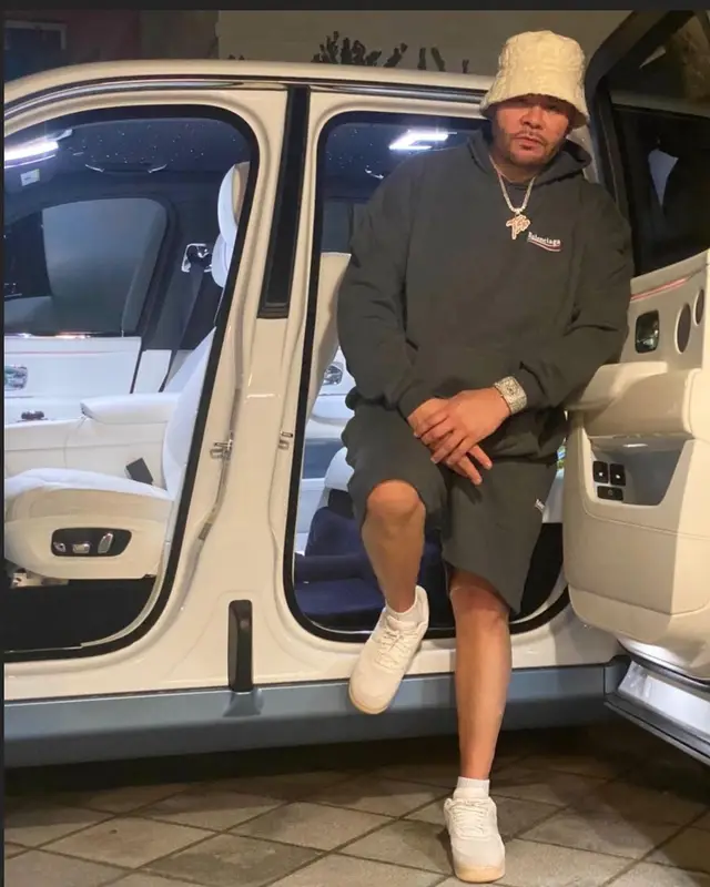 Fat Joe outfit in Balenciaga, Nike, and Fendi, 2022