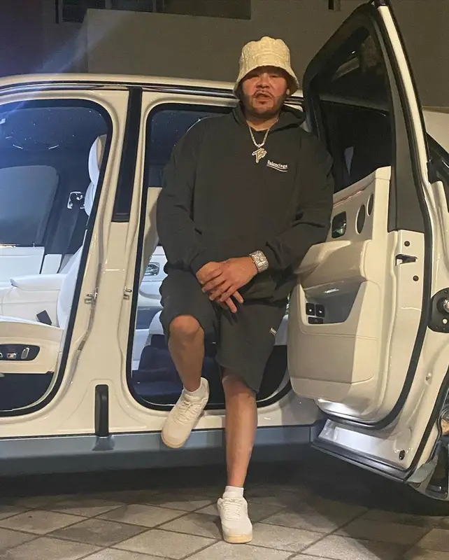 Fat Joe outfit in Balenciaga, Nike, and Fendi, 2022