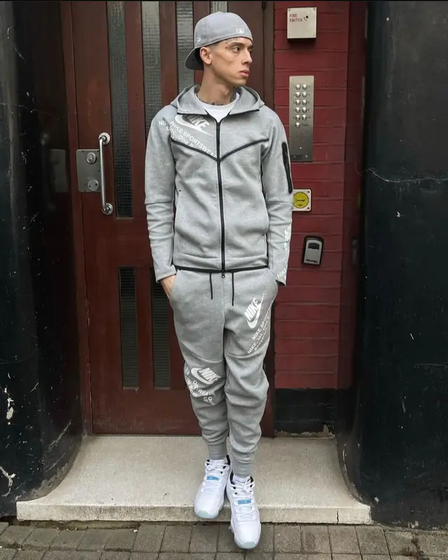 Central Cee outfit in Nike and Jordan, 2022