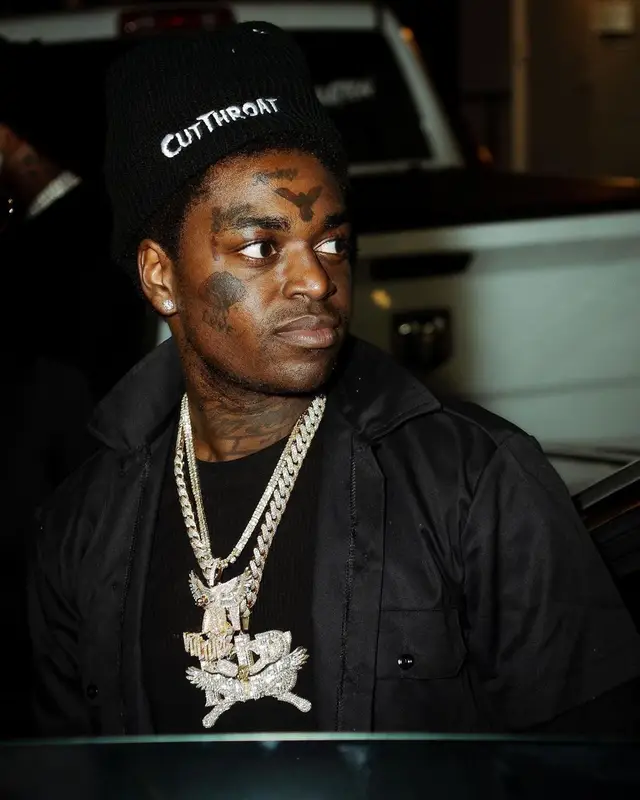 Kodak Black outfit in Sniper Gang Apparel, 2022