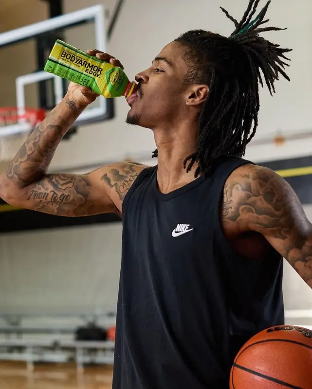 Ja Morant outfit in Nike, 2022