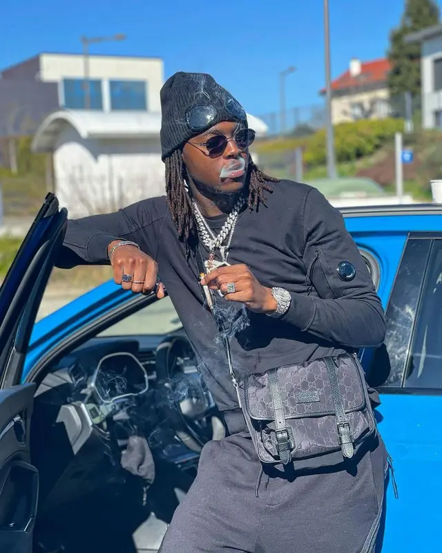 Koba Lad outfit in Gucci, C.P. Company, and Jordan, 2022