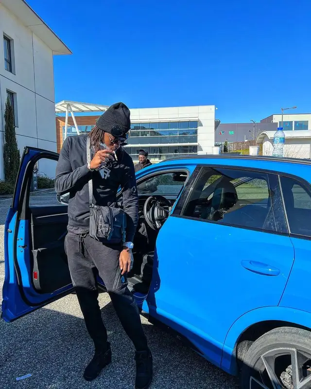 Koba Lad outfit in Gucci, C.P. Company, and Jordan, 2022