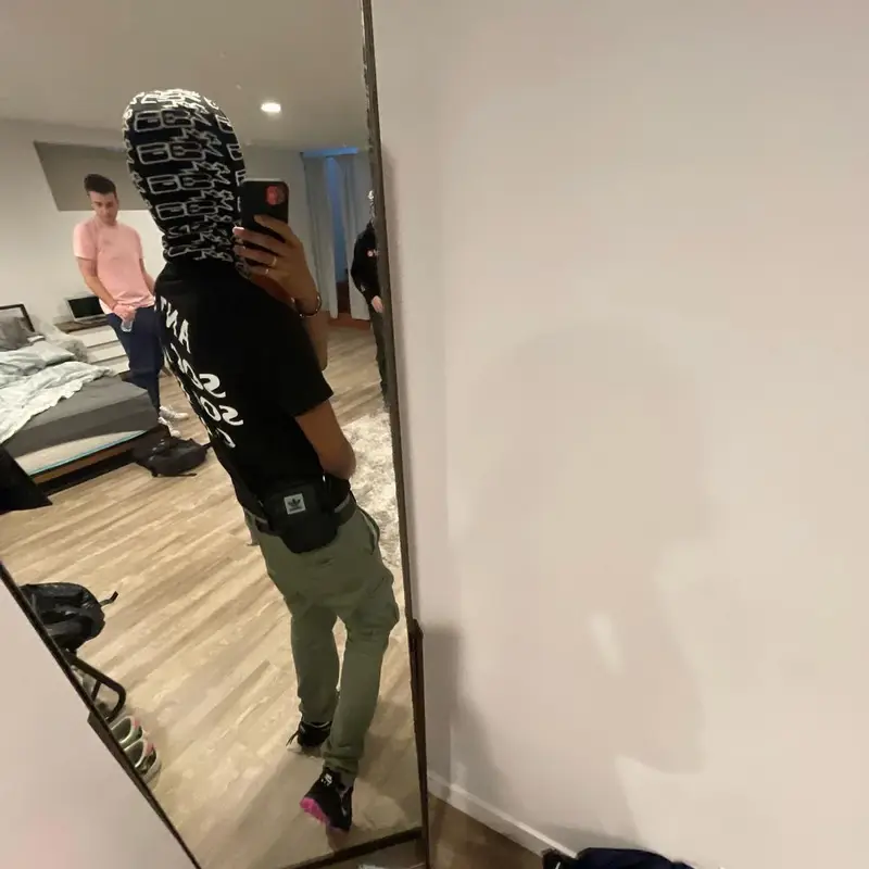 Lil Keel outfit in Anti Social Social Club, Nike, and Adidas, 2022