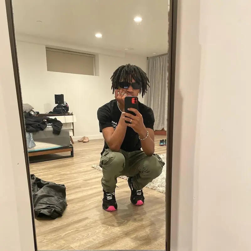 Lil Keel outfit in Anti Social Social Club, Nike, and Adidas, 2022
