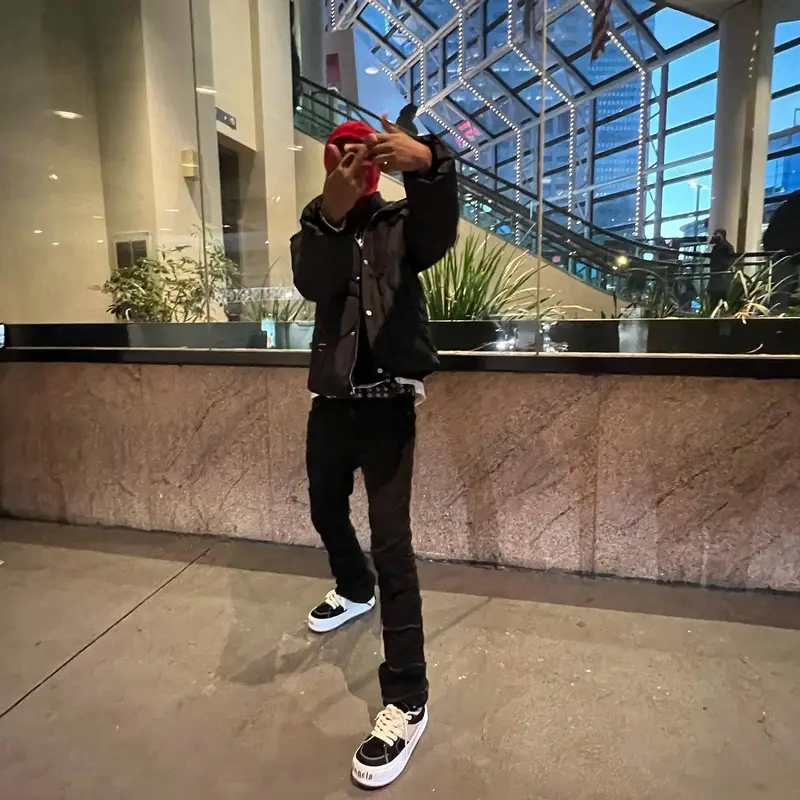 Onlybino outfit in Palm Angels, 2022