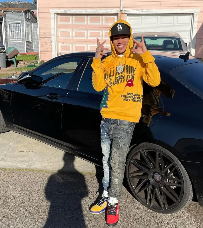 30 Deep Grimeyy outfit in Billionaire Boys Club, Jordan, and Louis Vuitton, 2022