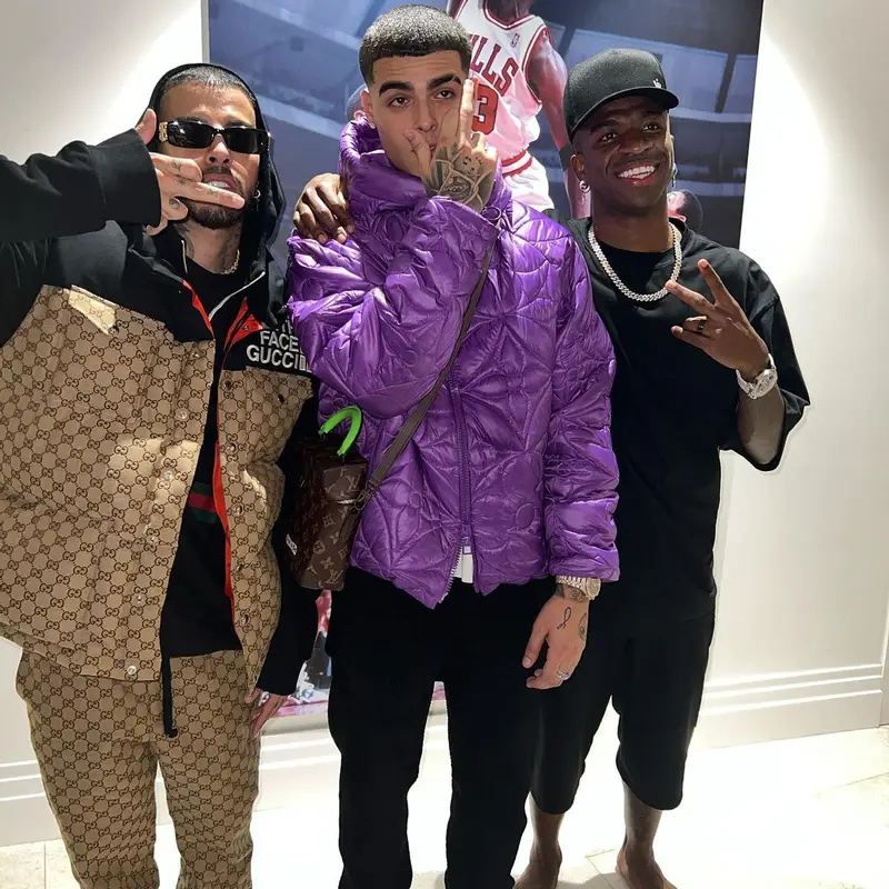 Lunay outfit in Louis Vuitton, Balenciaga, and Prada, 2022