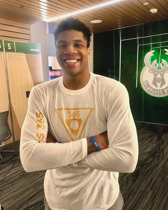 Giannis Antetokounmpo outfit in Habits 365, 2021