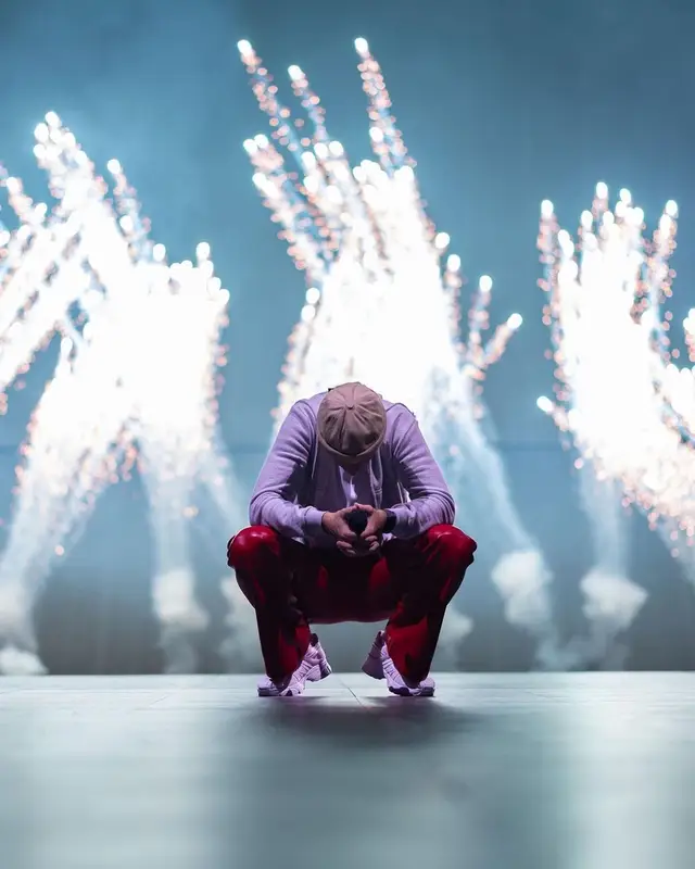 Justin Bieber outfit in Balenciaga, Ernest W. Baker, and Junya Watanabe, 2022