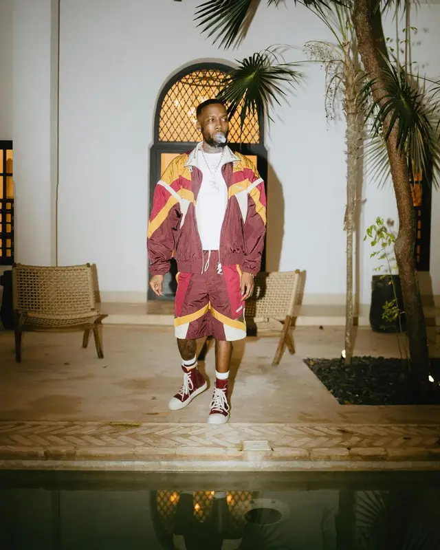 Shy Glizzy outfit in Isabel Marant and Rick Owens, 2022