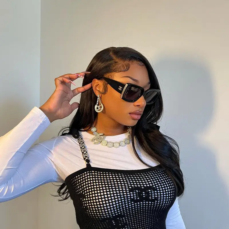 Megan Thee Stallion outfit in Chanel, 2022
