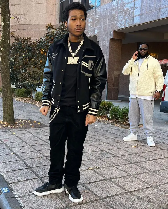 Lil Meech outfit in Celui, 2021