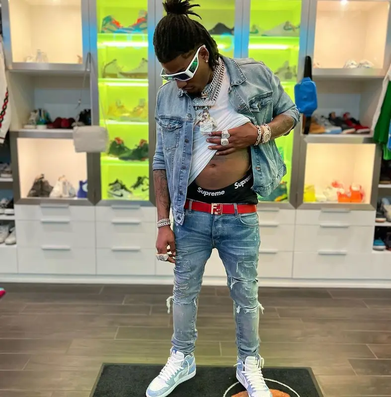 CJ So Cool outfit in Fendi, Louis Vuitton, and Supreme, 2022