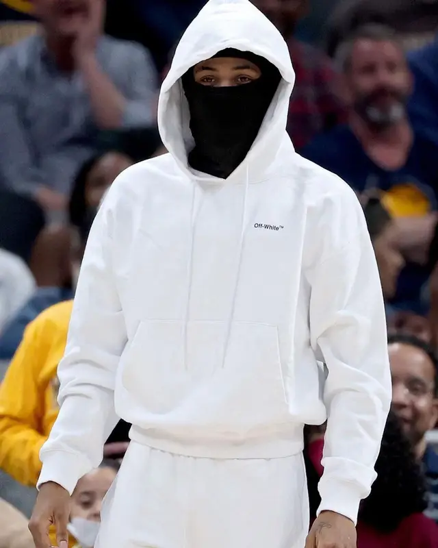 Ja Morant outfit in Off-White and Dior, 2022