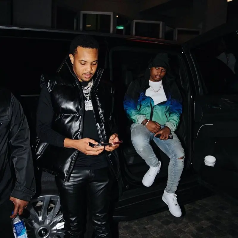 G Herbo outfit in Sole et. Al, 2022