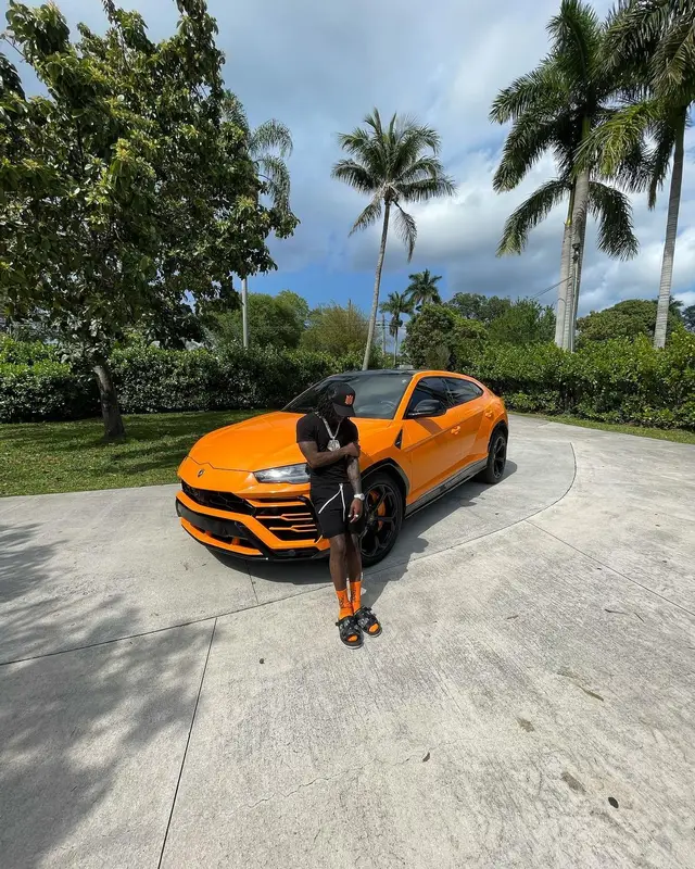 Kai Cenat outfit in Polo Ralph Lauren, Amiri, and Dior, 2022