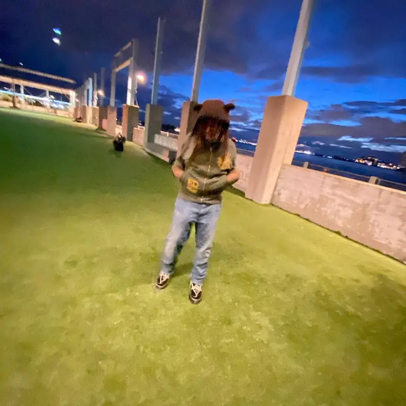 Maajins outfit in Ed Hardy, Levi’s, and Rick Owens, 2022