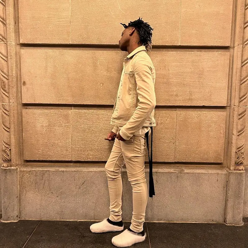 Ken Carson outfit in Rick Owens and Marni, 2022