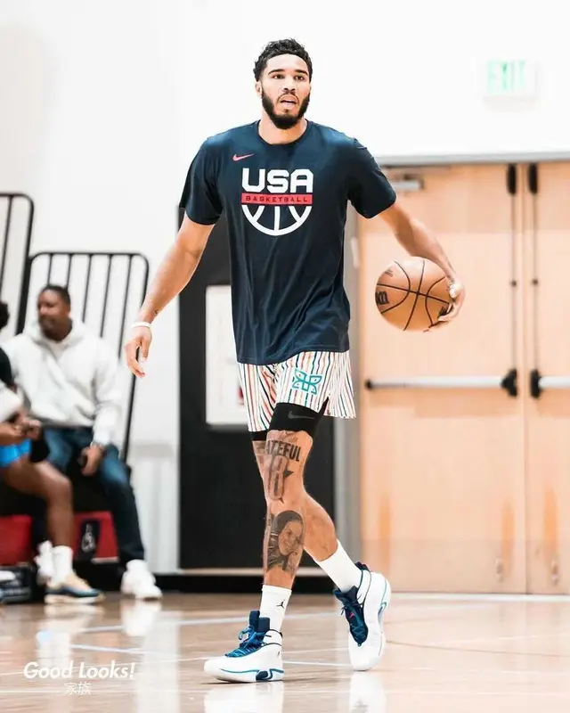 Jayson Tatum outfit in Ryoko Rain, 2021