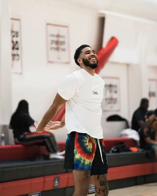 Jayson Tatum outfit in Ryoko Rain, 2021