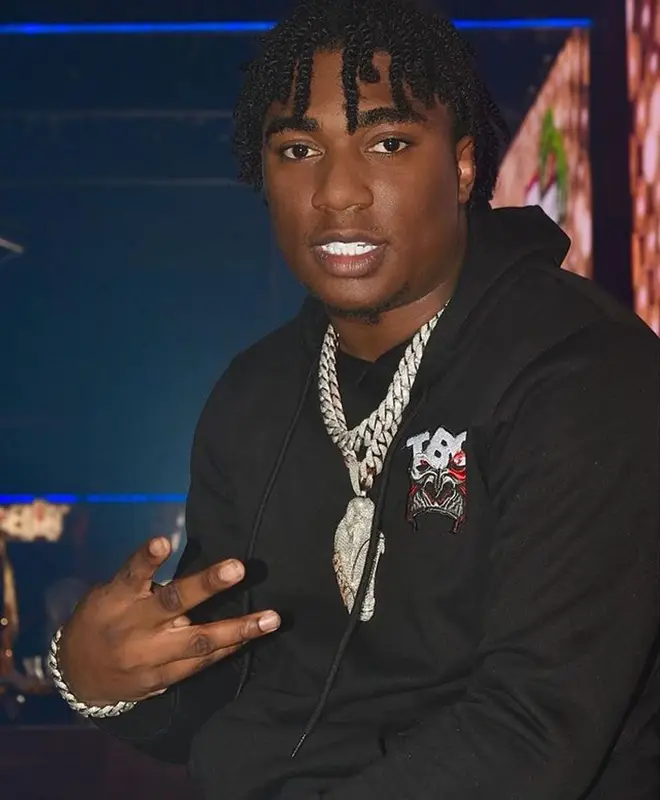 Fredo Bang outfit in Bang Biz Clothing, 2022