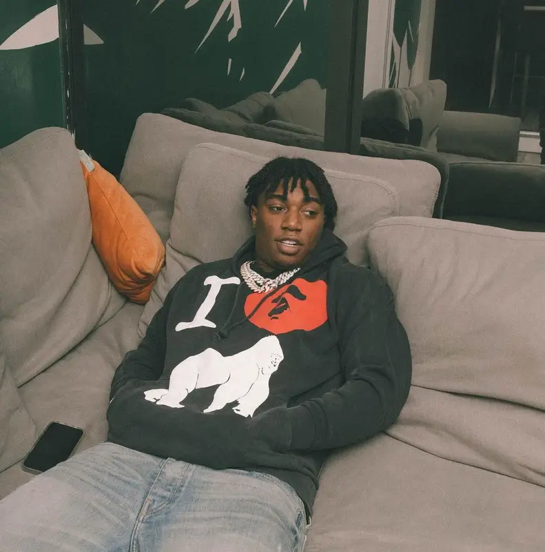 Fredo Bang outfit in Bang Biz Clothing, 2022