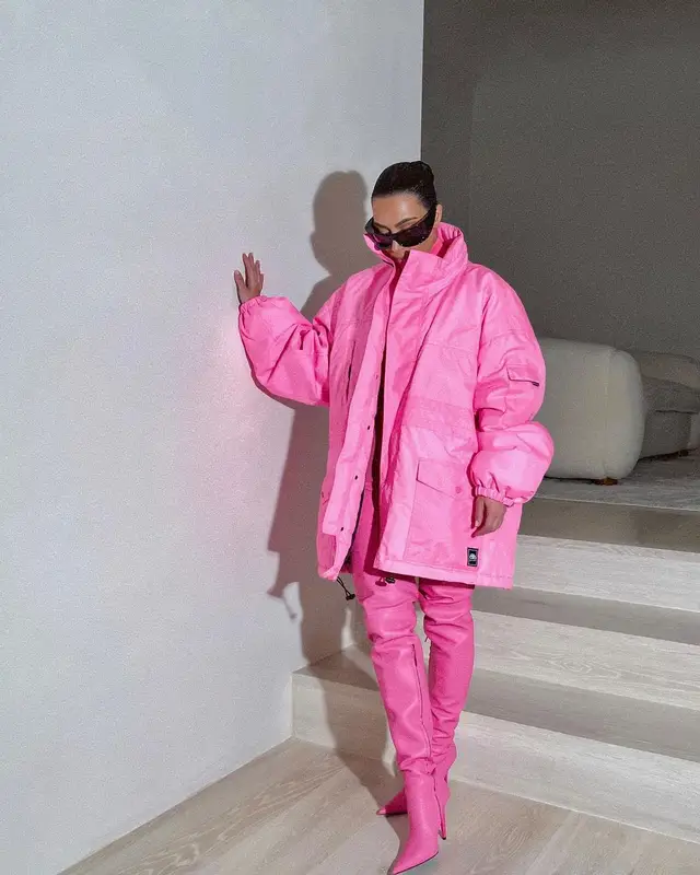 Kim Kardashian outfit in Balenciaga, 2022