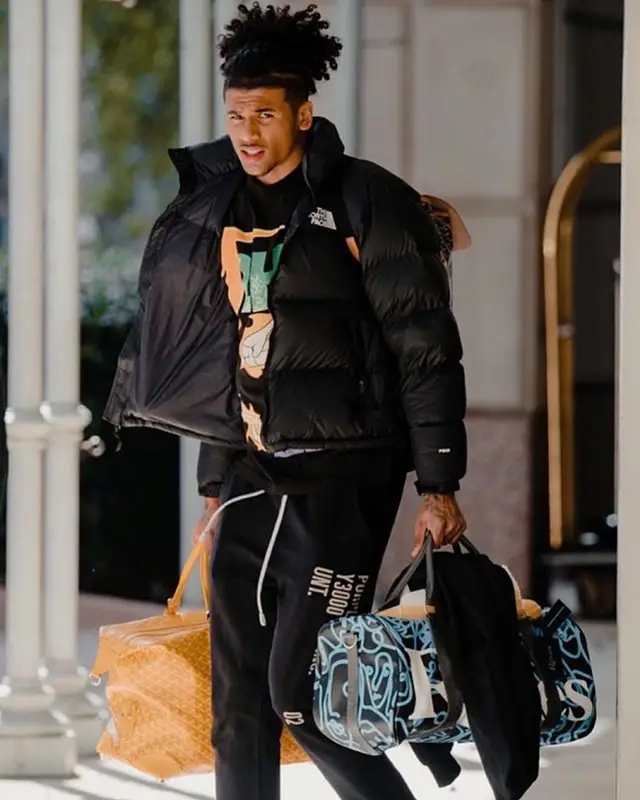 Jalen Green outfit in Reves Paris, 2022
