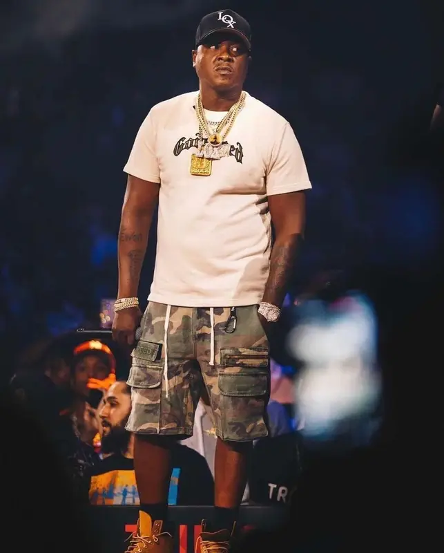 Jadakiss outfit in Godspeed, 2021