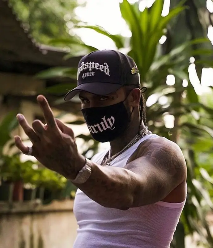 Dave East outfit in Godspeed, 2020
