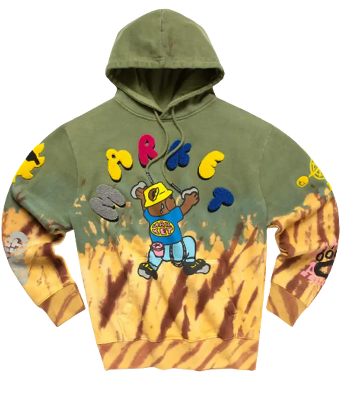 Market Chenille Tie-Dye Hoodie $100