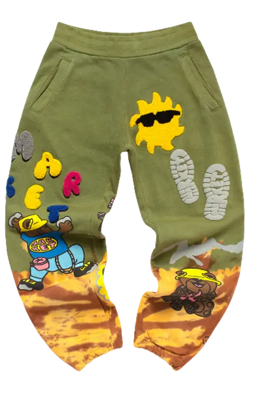 Market Chenille Tie-Dye Pants $100