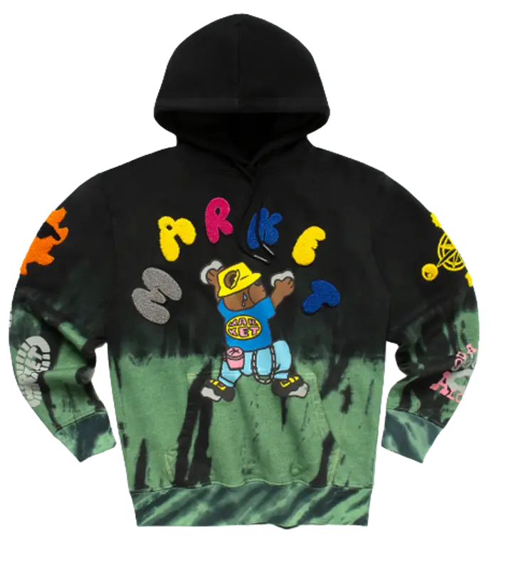 Market Chenille Tie-Dye Hoodie $100