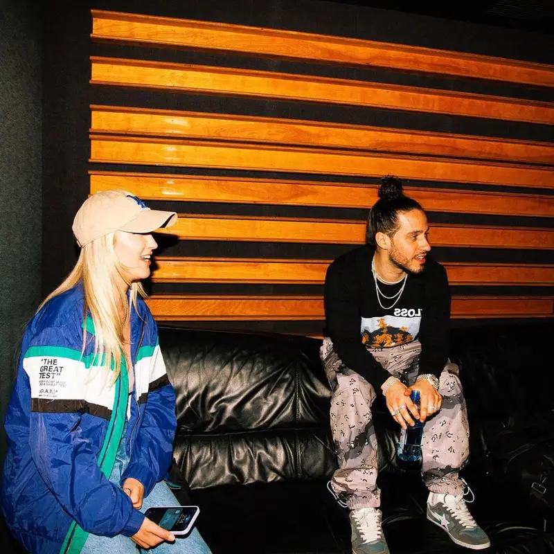 Russ outfit in Billionaire Boys Club and Bape, 2022