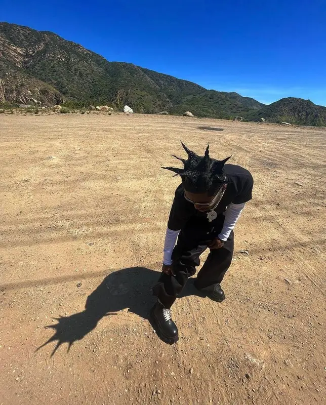 Lil Uzi Vert outfit in Rick Owens, 2022