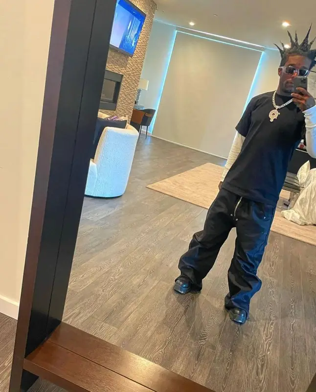 Lil Uzi Vert outfit in Rick Owens, 2022