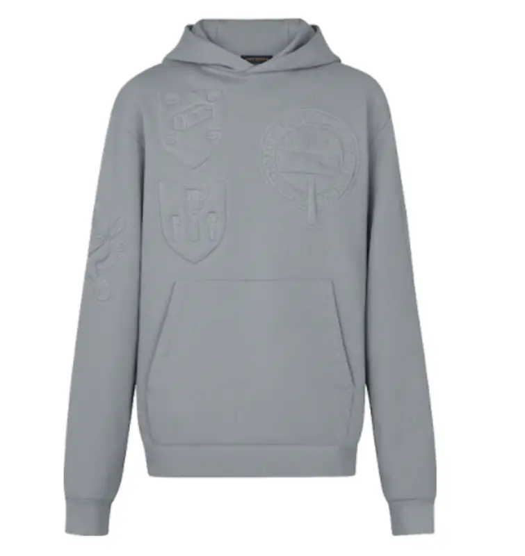 Louis Vuitton 3D Padded Embroidered Hoodie