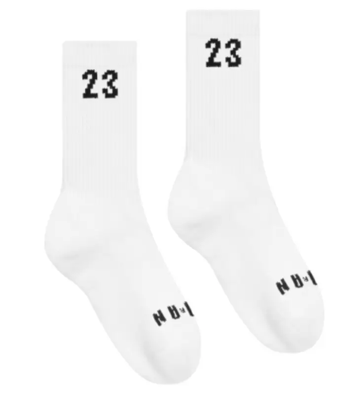 Jordan White Essentials Crew Socks  $22