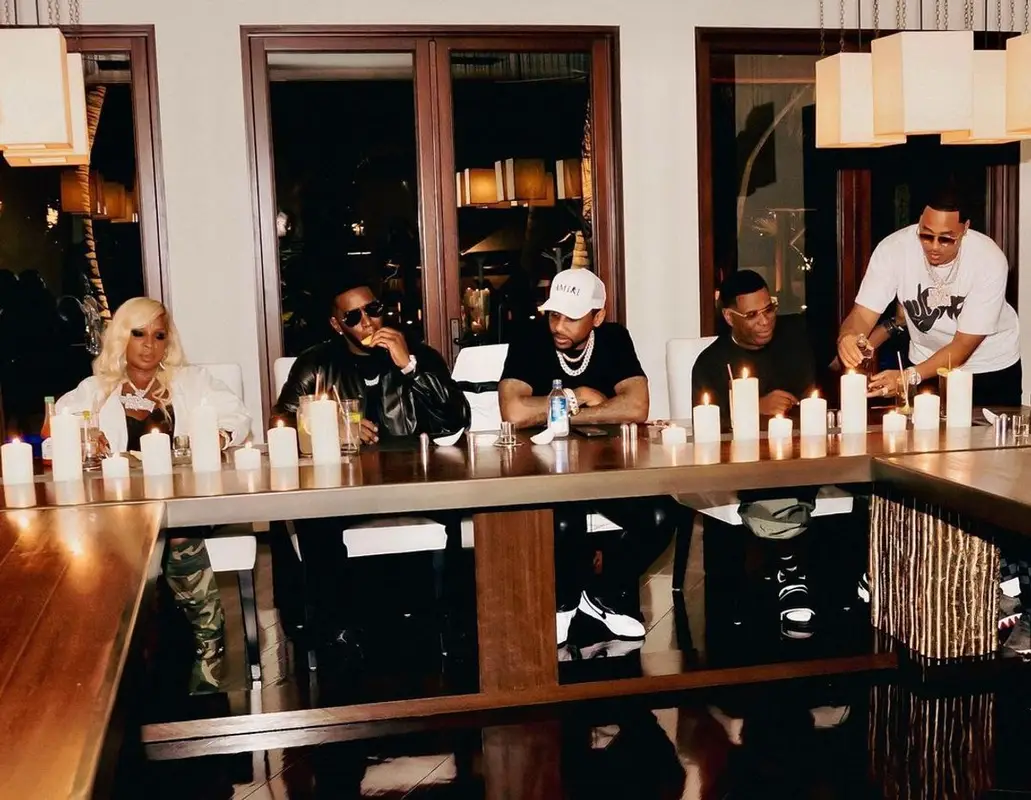 Fabolous outfit in Rta, Amiri, and Playboy, 2022