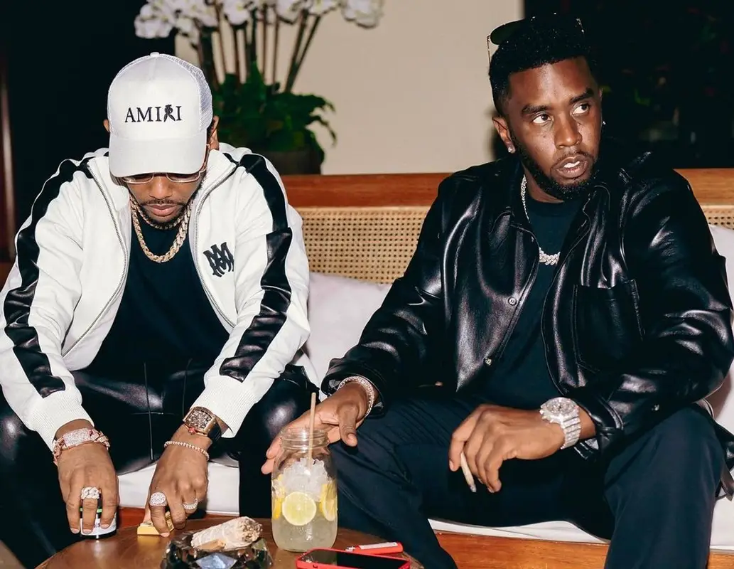 Fabolous outfit in Rta, Amiri, and Playboy, 2022